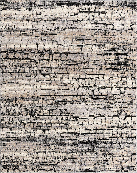 Gray 8' x 10' Tucson Rectangle Area Rug 100% Polyester Unique Modern Carpet for Dining Rooms, Living Room, Bedrooms, Office Space for Sale at Rug Engine