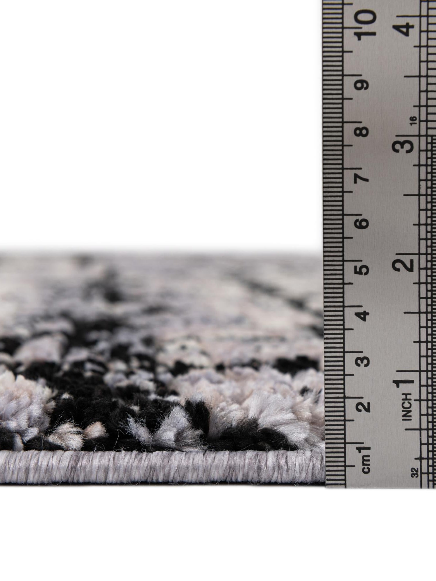 Gray 8' x 8' Tucson Square Area Rug 100% Polyester Unique Modern Carpet for Dining Rooms, Living Room, Bedrooms, Office Space for Sale at Rug Engine