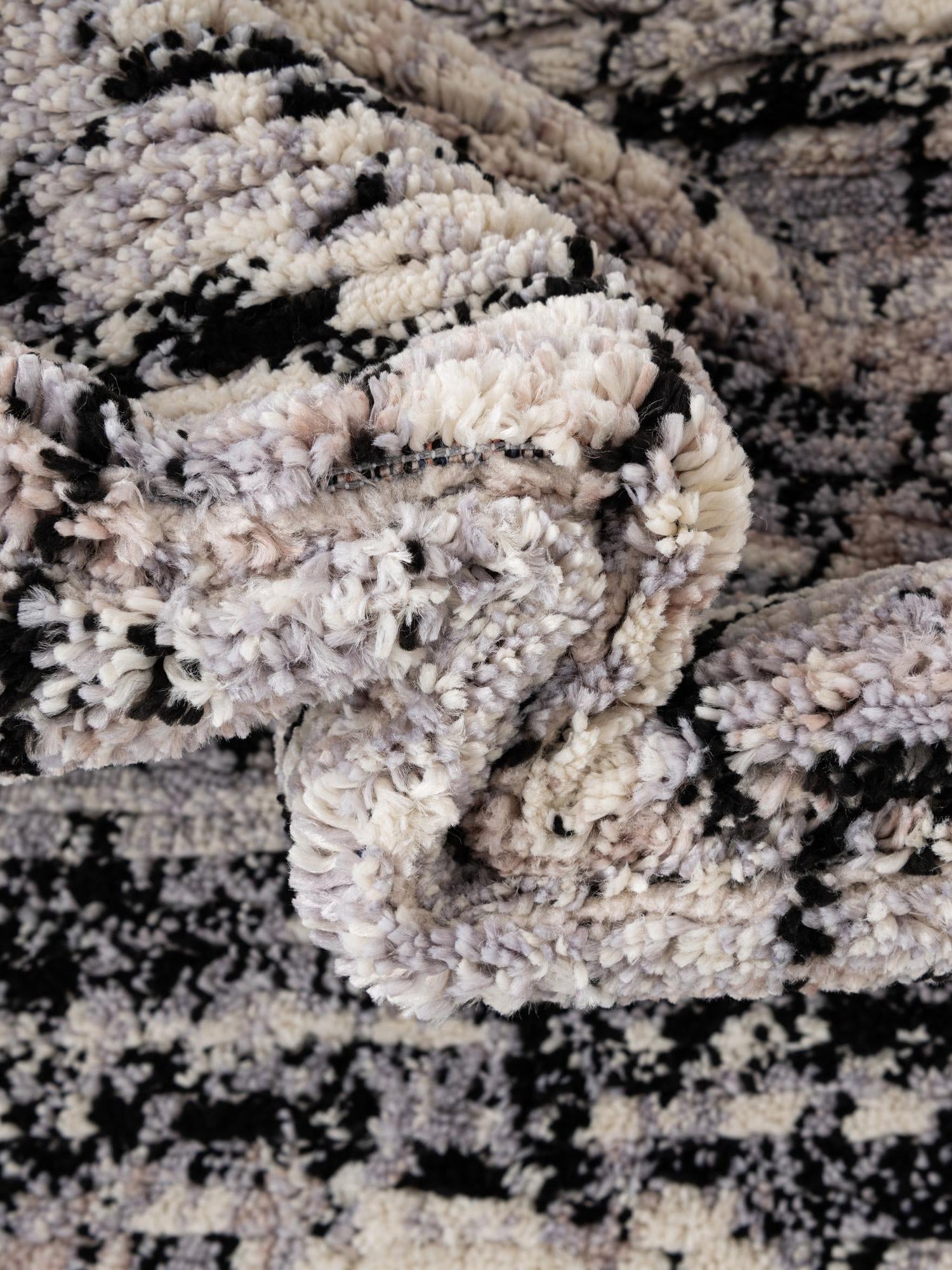 Gray 8' x 8' Tucson Square Area Rug 100% Polyester Unique Modern Carpet for Dining Rooms, Living Room, Bedrooms, Office Space for Sale at Rug Engine