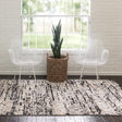 Gray 4' x 6' Tucson Rectangle Area Rug 100% Polyester Unique Modern Carpet for Dining Rooms, Living Room, Bedrooms, Office Space for Sale at Rug Engine