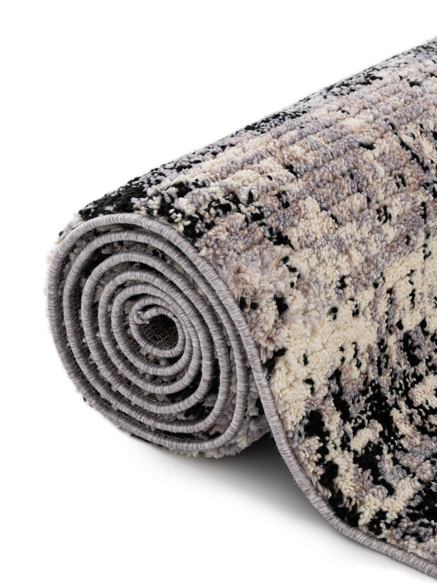 Gray 5' x 8' Tucson Rectangle Area Rug 100% Polyester Unique Modern Carpet for Dining Rooms, Living Room, Bedrooms, Office Space for Sale at Rug Engine
