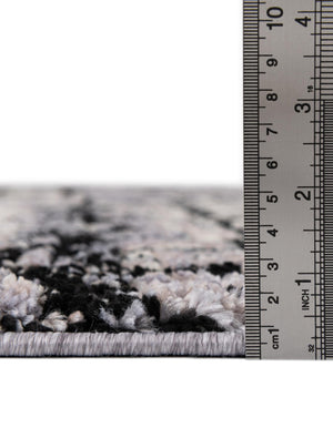 Gray 7' x 7' Tucson Octagon Area Rug 100% Polyester Unique Modern Carpet for Dining Rooms, Living Room, Bedrooms, Office Space for Sale at Rug Engine