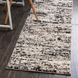 Gray 2' 7 x 12' Tucson Runner Area Rug 100% Polyester Unique Modern Carpet for Dining Rooms, Living Room, Bedrooms, Office Space for Sale at Rug Engine
