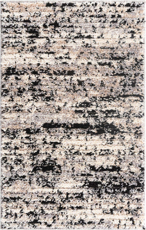 Gray 2' x 3' Tucson Rectangle Area Rug 100% Polyester Unique Modern Carpet for Dining Rooms, Living Room, Bedrooms, Office Space for Sale at Rug Engine