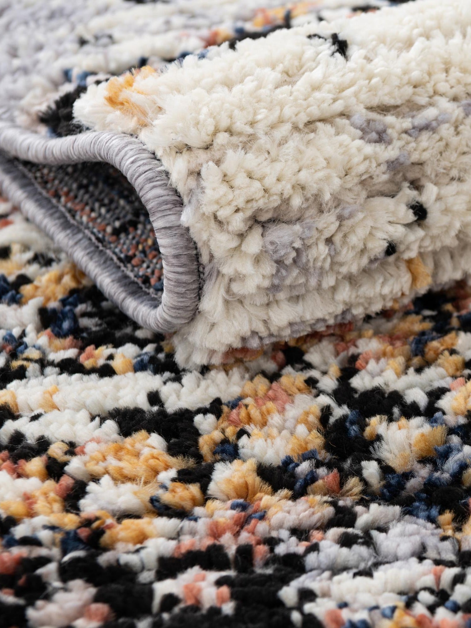 Multicolor 10' x 14' Tucson Rectangle Area Rug 100% Polyester Unique Modern Carpet for Dining Rooms, Living Room, Bedrooms, Office Space for Sale at Rug Engine