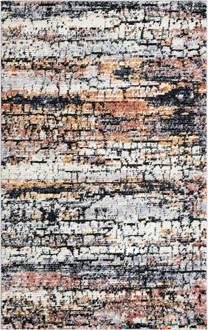 Multicolor 5' x 8' Tucson Rectangle Area Rug 100% Polyester Unique Modern Carpet for Dining Rooms, Living Room, Bedrooms, Office Space for Sale at Rug Engine