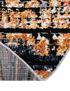 Multicolor 4' x 6' Tucson Oval Area Rug 100% Polyester Unique Modern Carpet for Dining Rooms, Living Room, Bedrooms, Office Space for Sale at Rug Engine