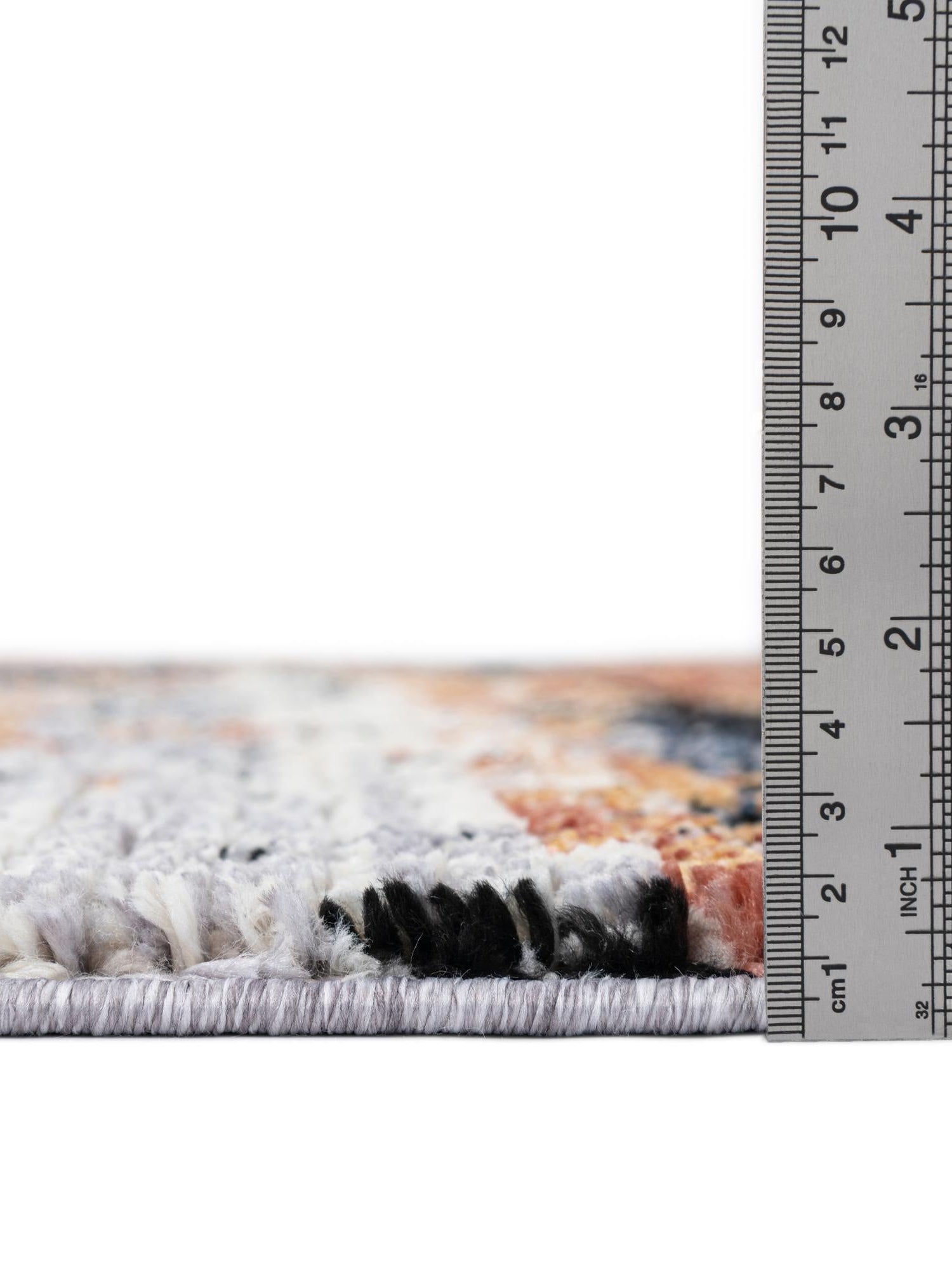 Multicolor 2' x 6' Tucson Runner Area Rug 100% Polyester Unique Modern Carpet for Dining Rooms, Living Room, Bedrooms, Office Space for Sale at Rug Engine