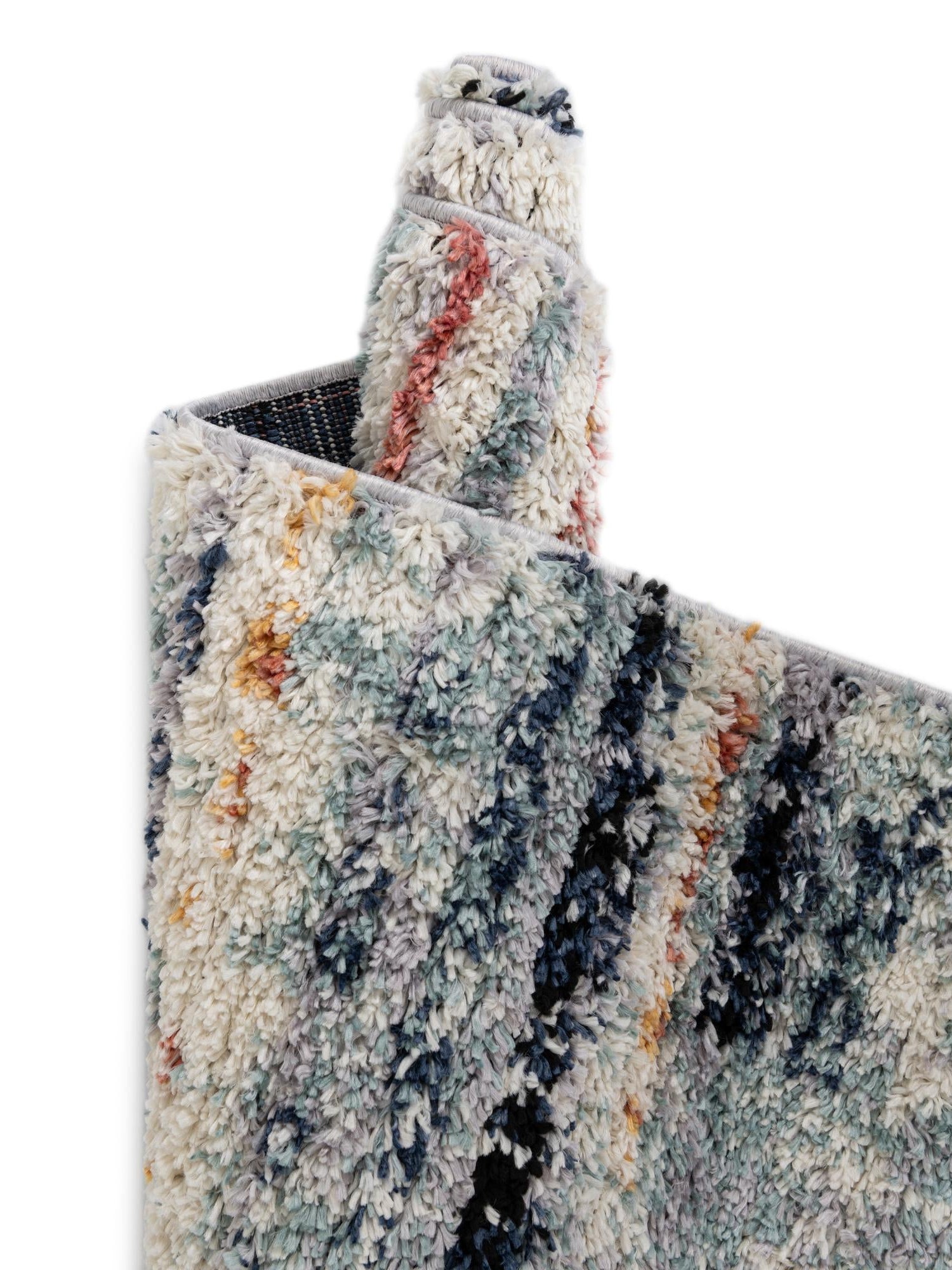 Multicolor 4' x 6' Tucson Oval Area Rug 100% Polyester Unique Modern Carpet for Dining Rooms, Living Room, Bedrooms, Office Space for Sale at Rug Engine