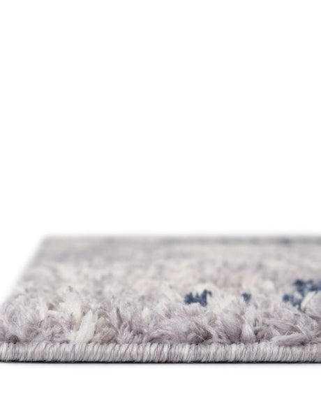 Gray 4' x 4' Tucson Square Area Rug 100% Polyester Unique Modern Carpet for Dining Rooms, Living Room, Bedrooms, Office Space for Sale at Rug Engine
