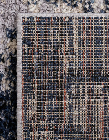 Gray 8' x 8' Tucson Square Area Rug 100% Polyester Unique Modern Carpet for Dining Rooms, Living Room, Bedrooms, Office Space for Sale at Rug Engine