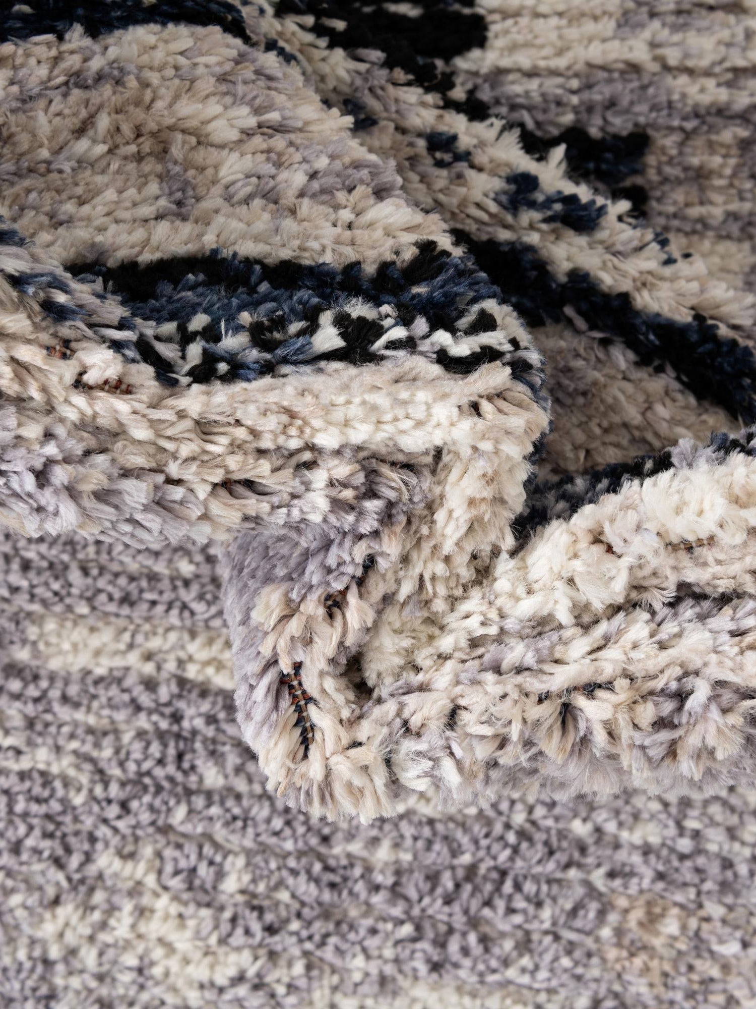 Gray 4' x 6' Tucson Rectangle Area Rug 100% Polyester Unique Modern Carpet for Dining Rooms, Living Room, Bedrooms, Office Space for Sale at Rug Engine