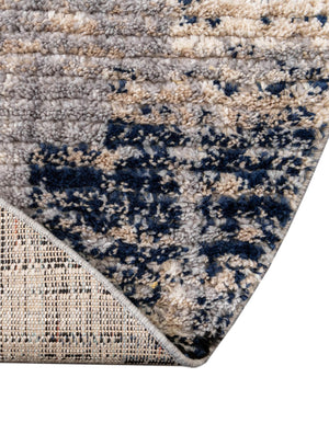 Gray 8' x 10' Tucson Oval Area Rug 100% Polyester Unique Modern Carpet for Dining Rooms, Living Room, Bedrooms, Office Space for Sale at Rug Engine