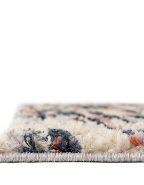 Multicolor 6' x 6' Tucson Square Area Rug 100% Polyester Unique Modern Carpet for Dining Rooms, Living Room, Bedrooms, Office Space for Sale at Rug Engine