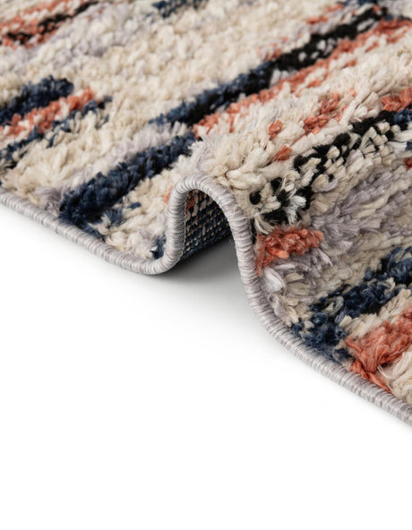 Multicolor 2' x 6' Tucson Runner Area Rug 100% Polyester Unique Modern Carpet for Dining Rooms, Living Room, Bedrooms, Office Space for Sale at Rug Engine
