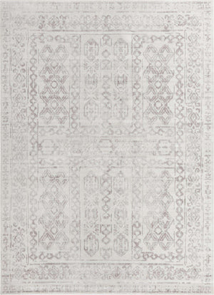 Cream 9' x 12' Oxford Rectangle Area Rug