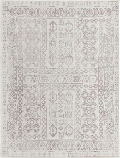 Cream 8' x 10' Oxford Rectangle Area Rug