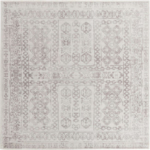 Cream 7' 10 x 7' 10 Oxford Square Area Rug
