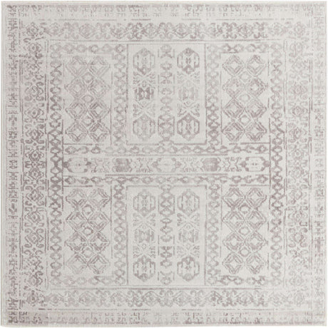 Cream 7' 10 x 7' 10 Oxford Square Area Rug