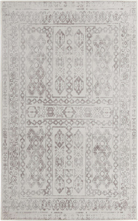 Cream 5' 3 x 8' Oxford Rectangle Area Rug