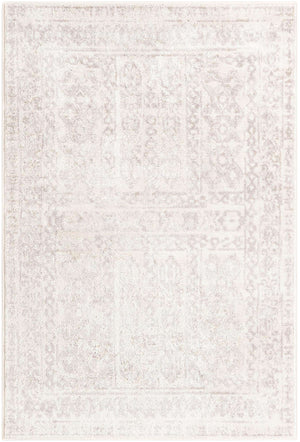 Cream 4' x 6' Oxford Rectangle Area Rug