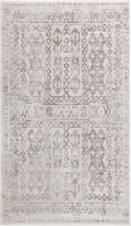 Cream 3' x 5' 3 Oxford Rectangle Area Rug