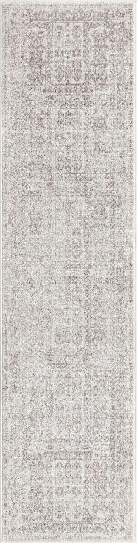 Cream 2' x 8' Oxford Runner Area Rug