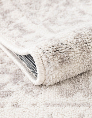 Cream 2' 7 x 12' Oxford Runner Area Rug