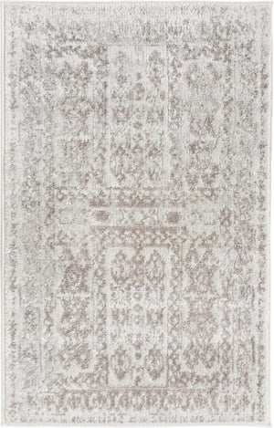 Cream 2' x 3' Oxford Rectangle Area Rug