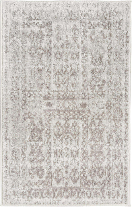 Cream 2' x 3' Oxford Rectangle Area Rug