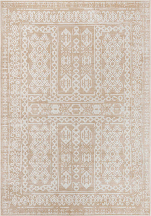 Beige 10' x 14' Oxford Rectangle Area Rug