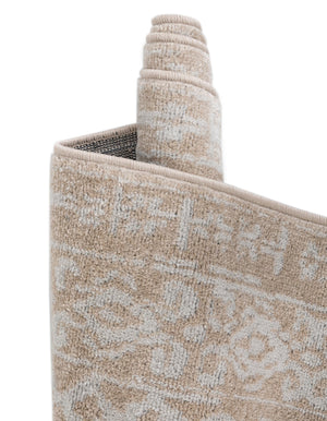 Beige 4' 1 x 4' 1 Oxford Square Area Rug
