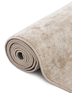 Beige 4' 1 x 4' 1 Oxford Square Area Rug