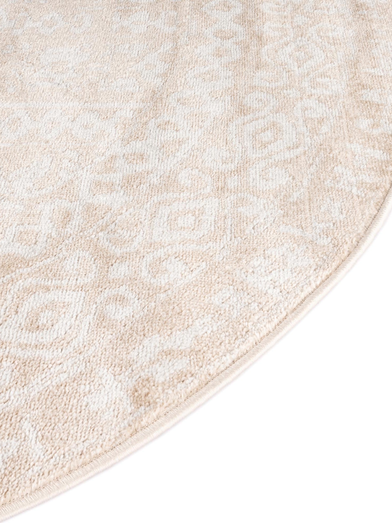 Beige 4' x 6' Oxford Oval Area Rug Traditional Design 100% Polypropylene Carpet for Living Room, Bedrooms, Dining, Office for Sale at Rug Engine