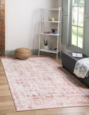 Pink 1' 4 x 1' 4 Oxford Sample Area Rug
