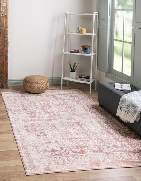 Pink 1' 4 x 1' 4 Oxford Sample Area Rug