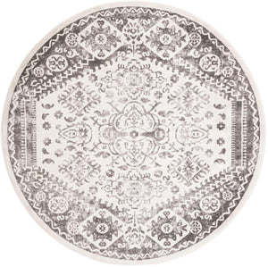 Cream 7' 1 x 7' 1 Oxford Round Area Rug