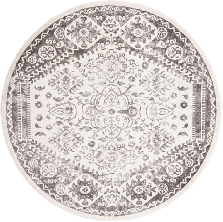 Cream 7' 1 x 7' 1 Oxford Round Area Rug