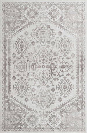 Cream 6' 1 x 9' Oxford Rectangle Area Rug