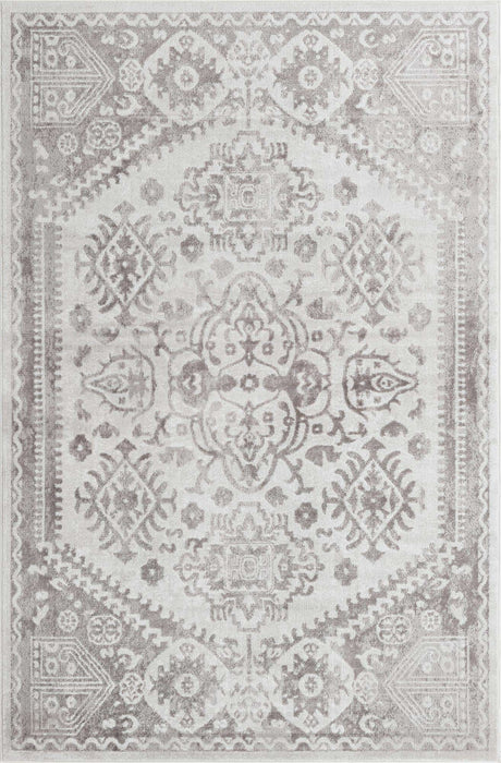 Cream 6' 1 x 9' Oxford Rectangle Area Rug