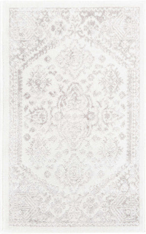 Cream 2' x 3' Oxford Rectangle Area Rug