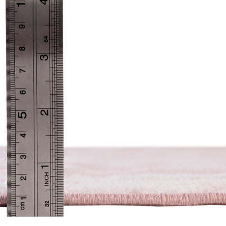 Pink 10' x 13' Oxford Rectangle Area Rug Traditional Design 100% Polypropylene Carpet for Living Room, Bedrooms, Dining, Office for Sale at Rug Engine