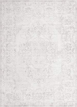 Ivory 9' x 12' Oxford Rectangle Area Rug