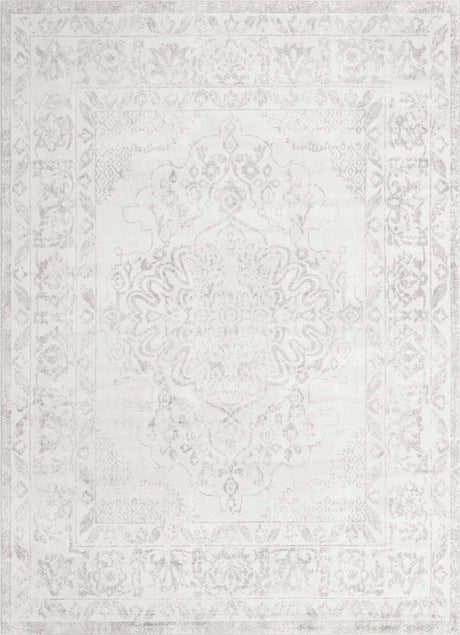 Ivory 9' x 12' Oxford Rectangle Area Rug