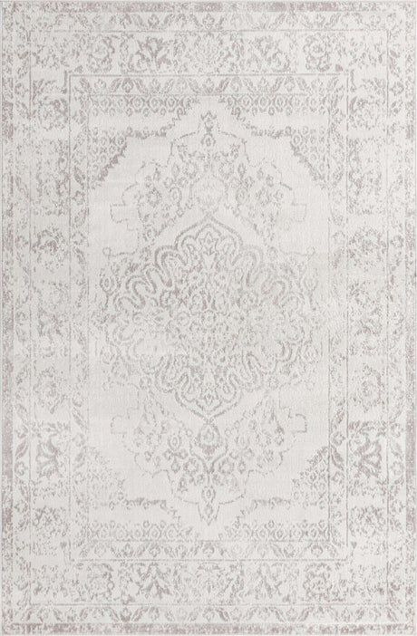 Ivory 6' 1 x 9' Oxford Rectangle Area Rug
