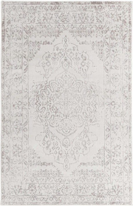 Ivory 5' 3 x 8' Oxford Rectangle Area Rug