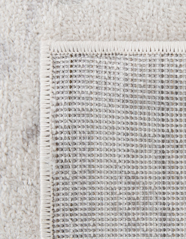 Ivory 4' x 4' Oxford Square Area Rug