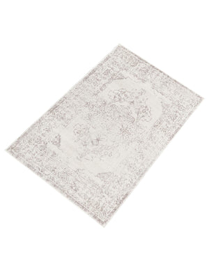 Ivory 3' x 5' 3 Oxford Rectangle Area Rug