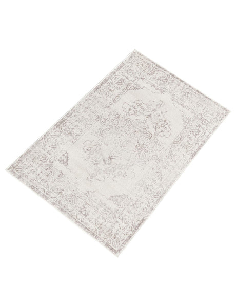 Ivory 3' x 5' 3 Oxford Rectangle Area Rug Traditional Design 100% Polypropylene Carpet for Living Room, Bedrooms, Dining, Office for Sale at Rug Engine
