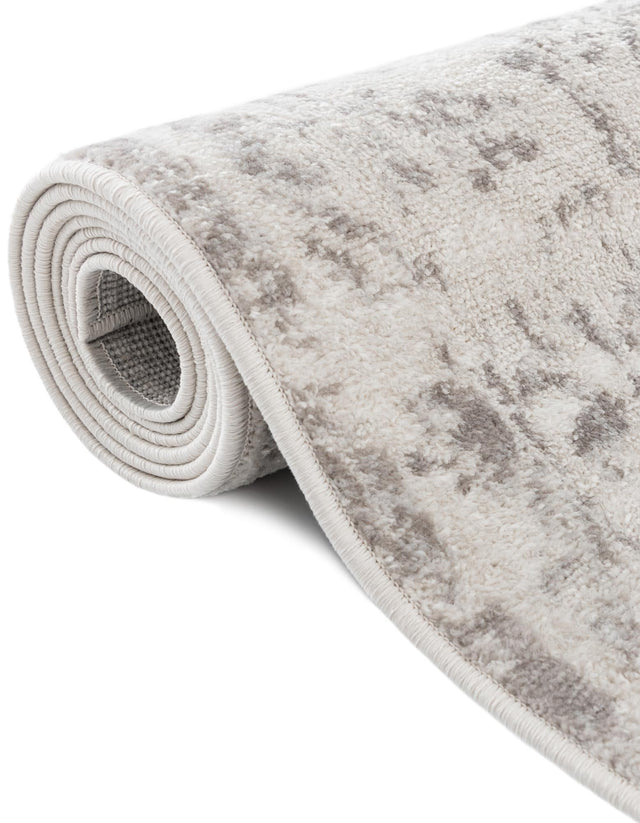 Ivory 2' x 5' 3 Oxford Runner Area Rug